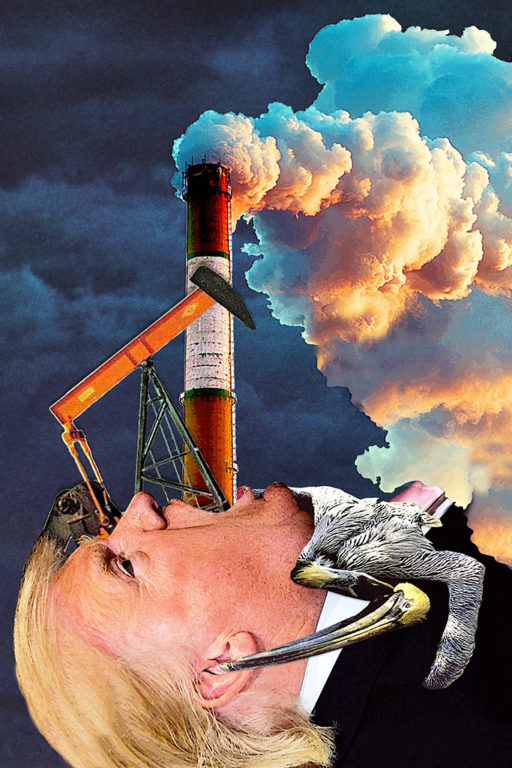 The Polluter - Art by Eugenia Loli